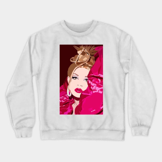 Dakota Schiffer Crewneck Sweatshirt by KaiVerroDesigns